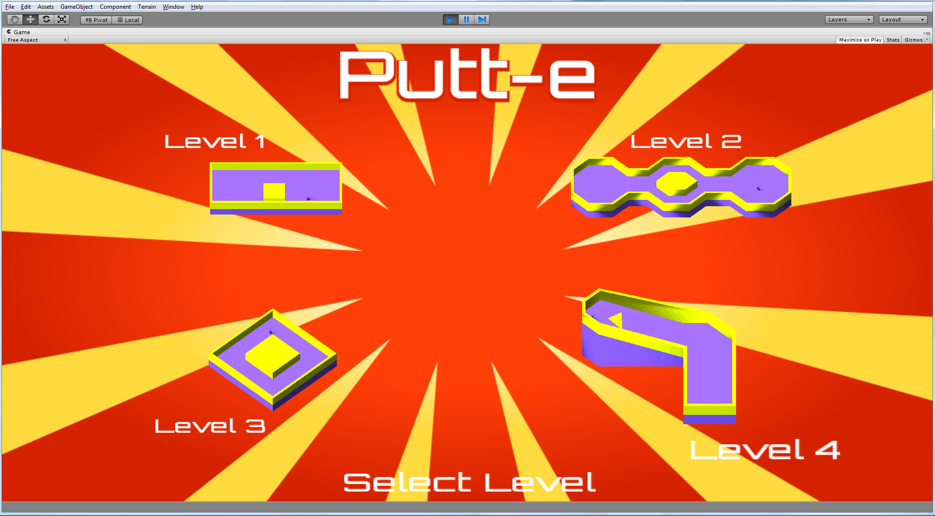 Putt-e screenshot